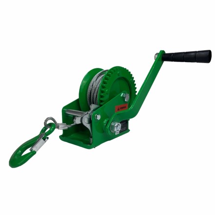Лебедка ручная барабанная HITCH HW 700 700 кг канат 10 м (SZ073174) купить в Уфе