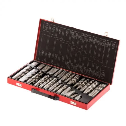 Набор сверл по металлу 1-13 мм 230 шт. HSS в металлическом кейсе Matrix 723230 купить в Уфе