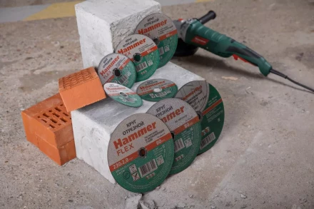 Круг зачистной HAMMER 180х6х22мм 14А купить в Уфе