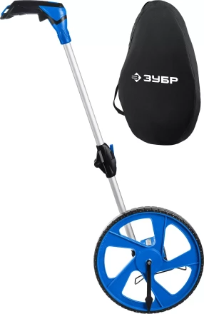 ЗУБР 0.1 - 9999 м, измерительное колесо, (курвиметр) со складной алюминиевой рукояткой, Профессионал (34880) купить в Уфе