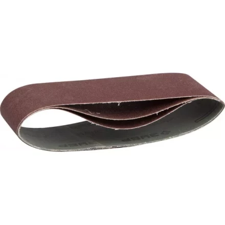 Лента шлифовальная бесконечная ЗУБР &quot;МАСТЕР&quot; на тканевой основе, для ЛШМ, P120, 75х533мм, 3шт 35542-120 купить в Уфе