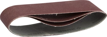 Лента шлифовальная бесконечная ЗУБР &quot;МАСТЕР&quot; на тканевой основе, для ЛШМ, P120, 75х533мм, 3шт 35542-120 купить в Уфе