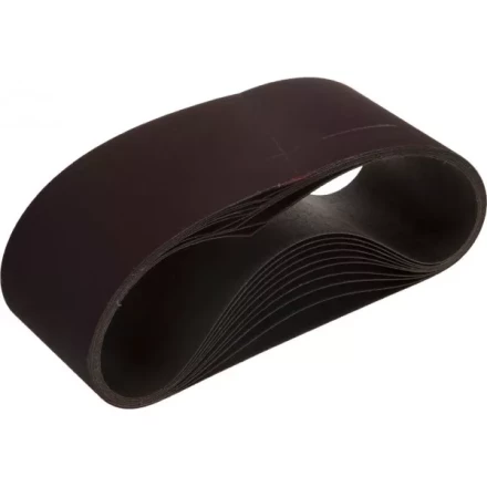 Лента шлифовальная универсальная URAGAN &quot;FLEX-MAX&quot; бесконечная на тканевой основе, для ЛШМ, P180, 100х610мм, 10шт 907-56006-180-10 купить в Уфе