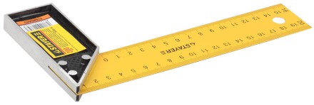 Угольник STAYER &quot;STANDARD&quot; столярный, стальное полотно, 200мм 34302-20 купить в Уфе