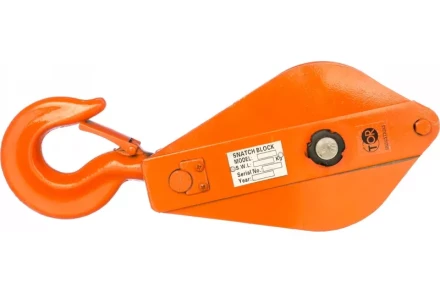 Блок монтажный однорольный с  крюком TOR HQG(L) K1-3,2 т с откидной щекой (S) 1048600 купить в Уфе