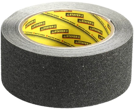 Клейкая лента, STAYER Profi 12270-50-05, противоскользящая, 50мм х 5м 12270-50-05 купить в Уфе
