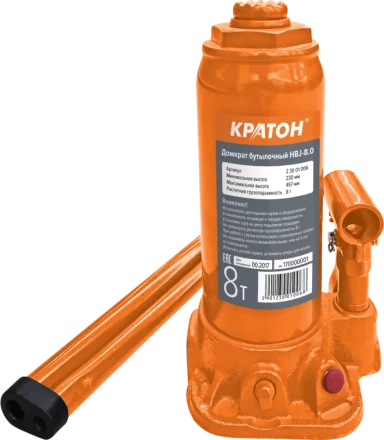 Домкрат бутылочный Кратон HBJ-8.0 2 30 01 006 купить в Уфе