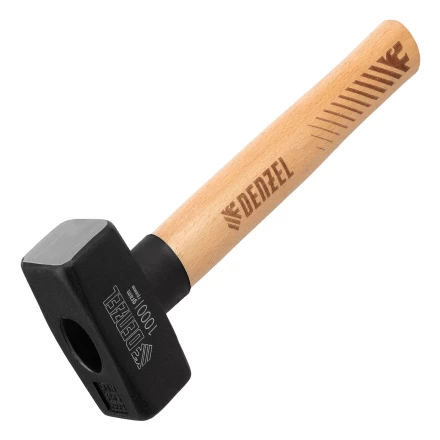 Кувалда, 1000 г Denzel, кованая головка, буковая рукоятка 11018 купить в Уфе