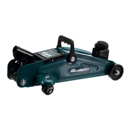 Домкрат гидравлический подкатной Сибртех 50832, 2 т, 127-330 мм купить в Уфе