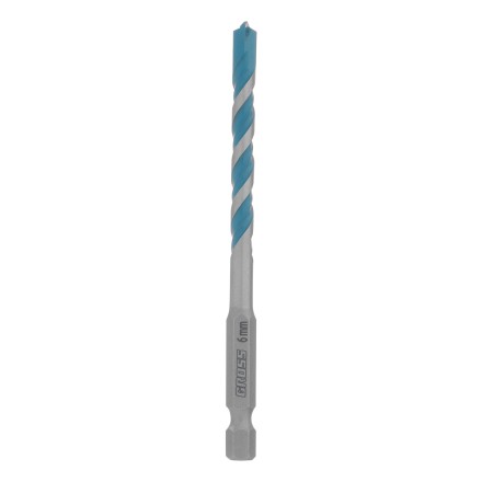 Сверло универсальное Gross, Multipurpose PRO, 6-гр. хвостовик, 6мм, 706012 купить в Уфе