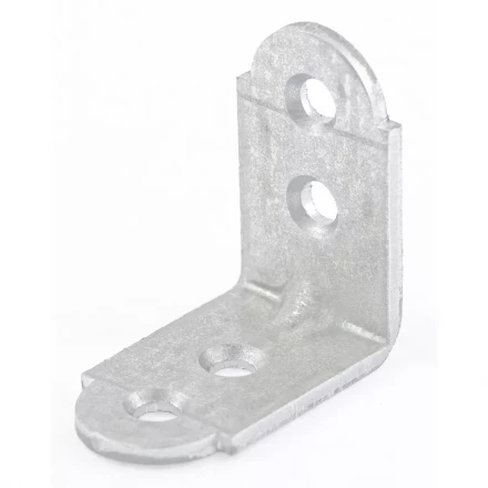 Уголок мебельный  усиленный, 2,0 мм, 30х30х16 мм, цинк  СИБРТЕХ Россия 46513 купить в Уфе