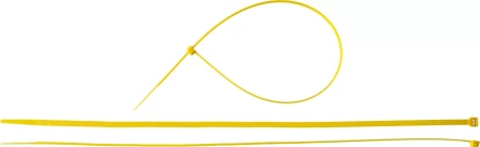 Хомуты нейлоновые ЗУБР "МАСТЕР" желтые, 4,8 мм x 400 мм, 100 шт 309050-48-400 купить в Уфе