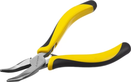 Тонкогубцы STAYER &quot;MASTER&quot; изогнутые &quot;HERCULES&quot; &quot;MINI&quot;, 120мм 2218-3_z03 купить в Уфе