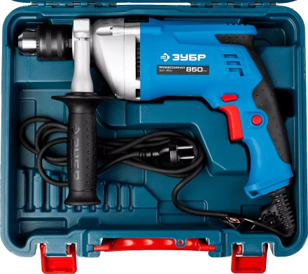Дрель ударная + кейс ЗДУ-850 ЭРМКМ2 серия ПРОФЕССИОНАЛ купить в Уфе