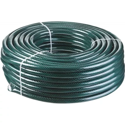 Шланг РОСТОК КЛАССИК поливочный, 10 атм., армированный, 3-х слойный, 3/4&quot;x50м 40308-3/4-50 купить в Уфе