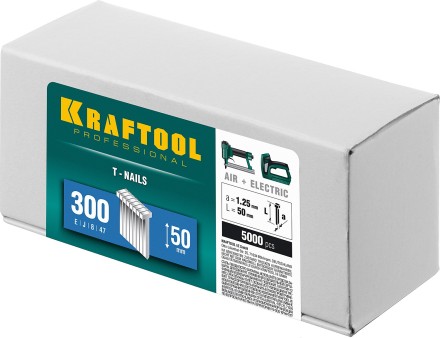 Гвозди тип 18GA (47 / 300 / F) 5000 шт 31785-50 купить в Уфе
