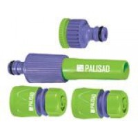 Набор для подключения шланга 3/4&quot; (распылитель 3 адаптера к распылителю)  PALISAD 65179 купить в Уфе