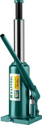 Домкрат гидравлический бутылочный &quot;Kraft-Lift&quot;, сварной, 10т, 230-456мм, KRAFTOOL 43462-10 43462-10_z01 купить в Уфе