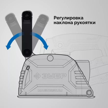 ЗУБР d 125 мм, 1200 Вт, 30 мм, штроборез (бороздодел) (ЗШ-30-1205 Т) купить в Уфе