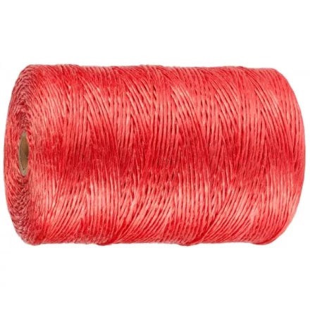 Шпагат ЗУБР многоцелевой полипропиленовый, красный, d=1,8 мм, 500 м, 50 кгс, 1,2 ктекс 50039-500 купить в Уфе