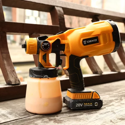 Краскопульт аккумуляторный DKSG20K2 DEKO, 063-4180 купить в Уфе