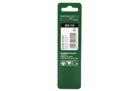 Сверло по металлу HAMMER Ф5.5х93мм (DR MT 5,5мм*93/57мм) купить в Уфе