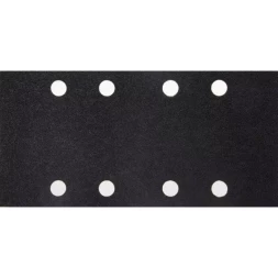 Лист шлиф. универсал. URAGAN &quot;Оптимален для твердых пород дерева&quot; 8 отверстий по линии, для ПШМ, P100, 80х166мм, 50шт 907-22101-100-50