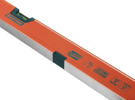 Уровень KRAFTOOL &quot;KRAFT-MAX&quot; магнитный, особо усилен, 2 ампулы, 2 фрезерованные базовые поверхности, 100см 34575-100 купить в Уфе