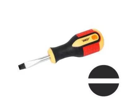 Отвертка шлиц. 1,2х6,5х38мм,трехкомп рук. 19614 купить в Уфе