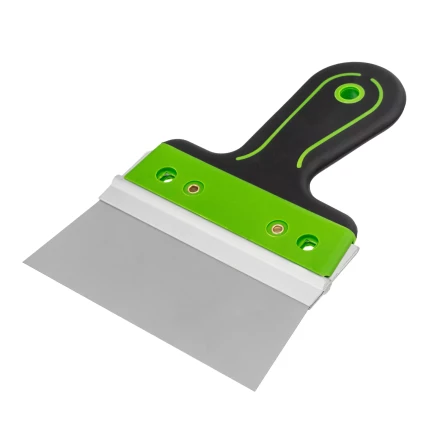 Шпатель фасадный Сибртех, нержавеющая сталь 420S45, 150 мм, 2-компонентная ручка, 85590 купить в Уфе