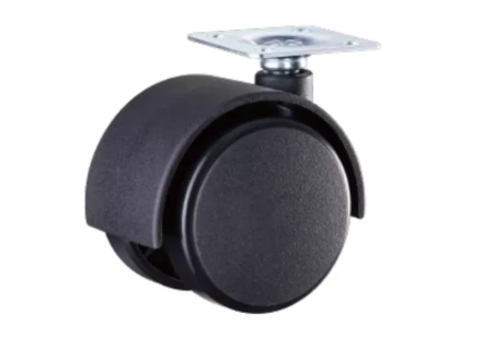 Колесо мебельное поворотное TWP 30 30 мм с площадкой 1027266 купить в Уфе