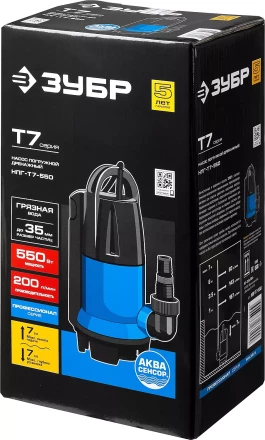 Насос дренажный НПГ-Т7-550 серия ПРОФЕССИОНАЛ купить в Уфе