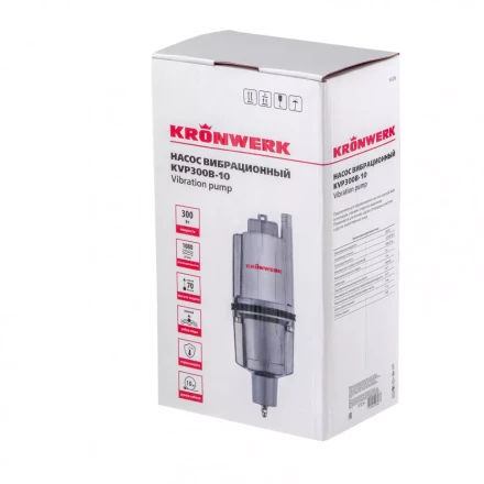 Вибрационный насос Kronwerk KVP300B-10 нижний забор 97239 купить в Уфе