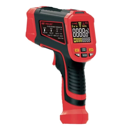 Лазерный бесконтактный цифровой пирометр КВТ KT 655 до 1380°C (87247) купить в Уфе