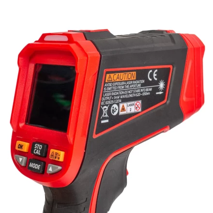 Лазерный бесконтактный цифровой пирометр КВТ KT 655 до 1380°C (87247) купить в Уфе