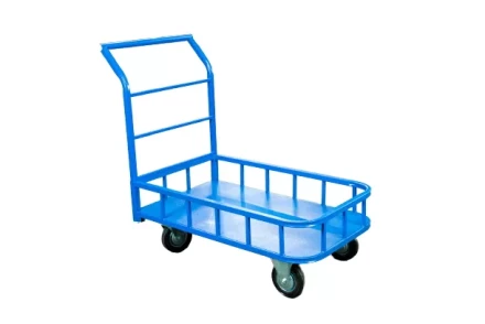 Тележка платформенная TOR ТП-МБ (500х800) с бортами (колеса 160мм) 1047888 купить в Уфе