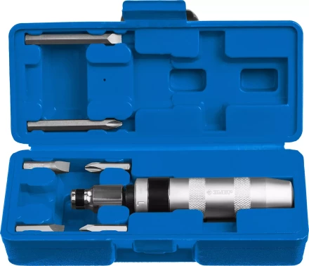 ЗУБР 8 предм., ударно-поворотная отвертка, Профессионал (2567) купить в Уфе