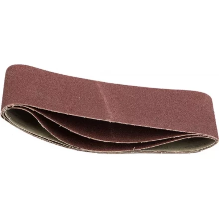 Лента STAYER "MASTER" шлифовальная универсальная бесконечная на тканевой основе, для ЛШМ, P60, 100х610мм, 3шт 35443-060 купить в Уфе