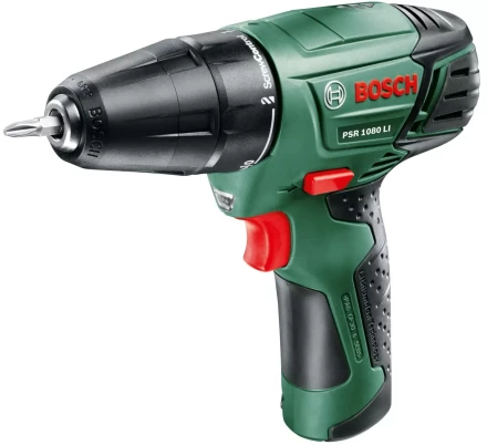 Аккумуляторная дрель BOSCH PSR 1080 LI 1 аккумулятор (0.603.9A2.020) купить в Уфе