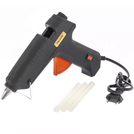 Клеевой пистолет 12 мм 80 Вт  выключатель кейс SPARTA 93033 купить в Уфе