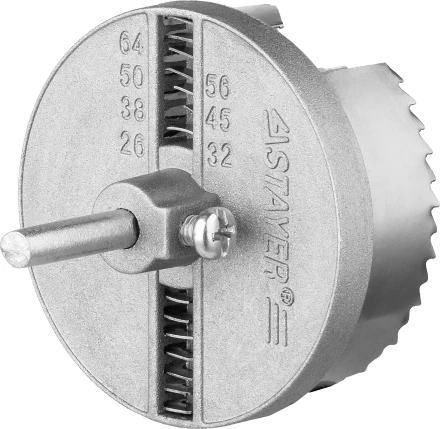 Пила сегментная наборная STAYER по дереву, 26-64 x 23 мм 2956-1 купить в Уфе