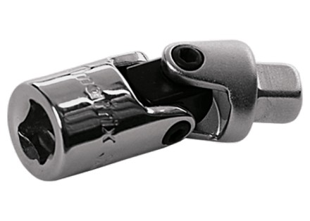 Шарнир карданный с квадратом 1/4&quot; CrV полированный хром MATRIX MASTER 13993 купить в Уфе