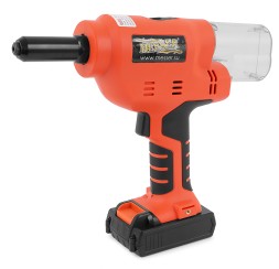 Аккумуляторный вытяжной заклепочник MESSER M1000 (18В;  Li-Ion 2Ач х 2; 3,2 - 6,4)