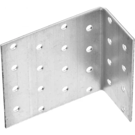 Крепежный угол ЗУБР &quot;МАСТЕР&quot; анкерный, 80х80х40мм, 20шт 310225-080-080 купить в Уфе