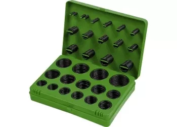 Набор резиновых уплотнительных прокладок D 7 - 53 мм 404 предметов СИБРТЕХ 47597 купить в Уфе