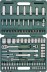 Набор головок торцевых 1/2&quot;DR 10-32мм 1/4&quot;DR 4-14мм 94предмета Jonnesway S04Н52494S 47400 купить в Уфе