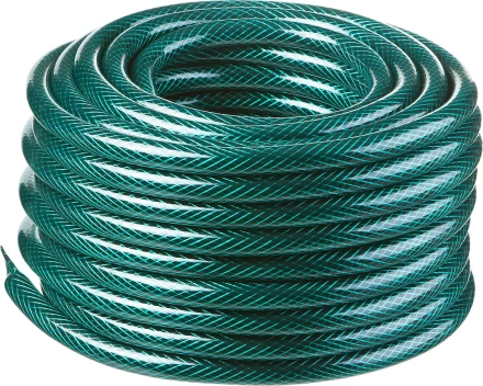 Шланг РОСТОК КЛАССИК поливочный, 15 атм., армированный, 3-х слойный, 1/2&quot;х25м 40308-1/2-25 купить в Уфе