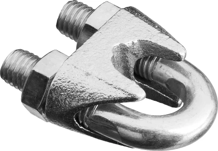 Зажим троса DIN 741, оцинкованный, 10мм, 25 шт, STAYER Master 30535-10 30535-10 купить в Уфе