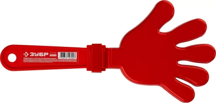 Ладошка-хлопушка болельщика пластиковая, ЗУБР 69999 купить в Уфе