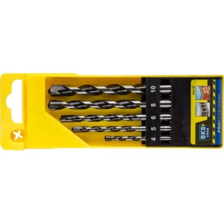 Набор STAYER &quot;PROFESSIONAL&quot;: Свёрла по бетону, ударные 4, 5, 6, 8, 10мм, 5шт 2915-H5 купить в Уфе